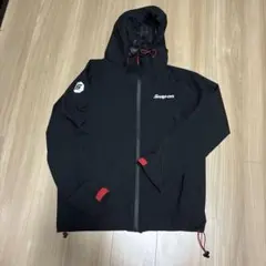 Snap-on ロゴ　ブラック ナイロンジャケット M