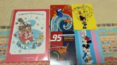 ディズニーストア　 キャラクター　カードセット　札幌限定