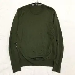 【ユニクロ】エクストラファインメリノクルーネックセーター 毛100％ M