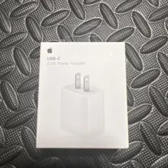 【新品未使用】 Apple純正 20W USB-C 電源アダプタ (おまけ付)