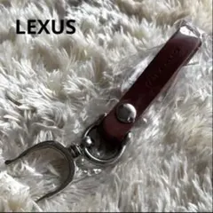 【未使用品】LEXUS レクサス レザーベルトペットボトルホルダー ブラウンのサムネイル