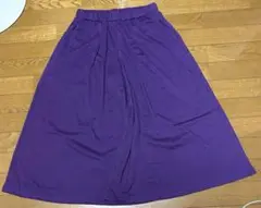 新品！フェリシモ リブインコンフォート☆スカート見えワイドパンツ