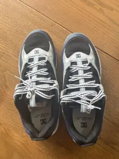 DC SHOES スニーカー ネイビー グレー ホワイト28cmのサムネイル