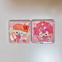 いれいす minini ランダムスクエアホログラム缶バッジ ないこ