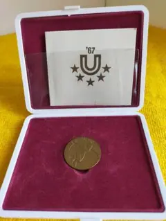 み*こ様 ユニバーシアード東京 1967 メダル　K18（18金） み*こ様 ユニバーシアード東京 1967 メダル K18（18金） - メルカリ