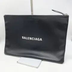 【極美品】バレンシアガ　エブリデイ　ブラック　クラッチバッグ　セカンドバッグ