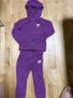 NIKE ジャージ 上下セット パープル　薄手