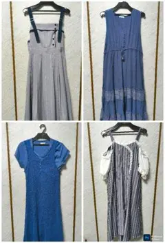 axes femme ワンピース ジャンスカ 4点 まとめ アクシーズファム
