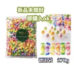 新品未開封　新宿高野　フルーツチョコレート 徳用270gのサムネイル