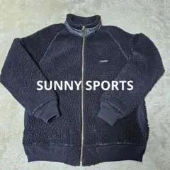 サニースポーツ SUNNY SPORTS ボア フリースジャケット　ブラック　M