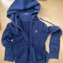 POLO RALPH LAUREN ジップパーカー ネイビー