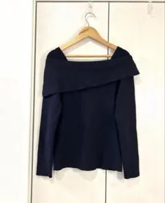 ジャスグリッティー　Jusglitty オフショル風アシメニット サイズ2