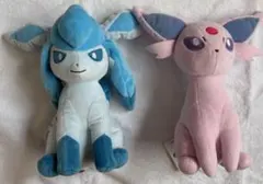もふぐっとぬいぐるみ　エーフィ&グレイシア