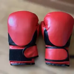 赤いボクシンググローブ