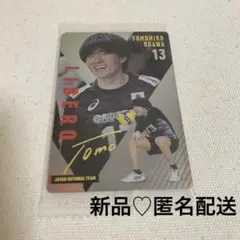 【匿名配送】男子バレーボール　ツインウエハース　2025 小川智大　レア　カード