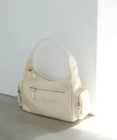 VIS マシュマロハンドルワンショルダーバッグ キナリのサムネイル