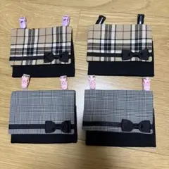 中古品　ハンドメイド　移動ポケット　4個セット