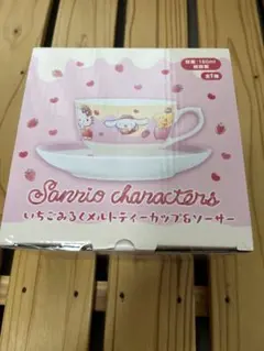 サンリオ いちごみるくメルトティーカップ＆ソーサー - メルカリ
