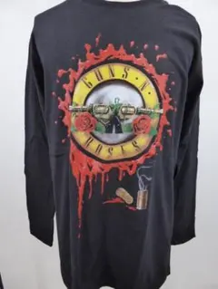 バンドTシャツ GUNS N' ROSES ガンズ＆ローゼズ 長袖Tシャツ　Ｌ②