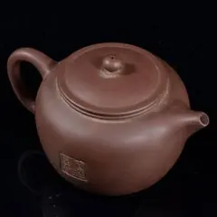 中国 荊渓恵孟臣製 紫砂 朱泥 漢詩竹文 急須 茶壷 M R5858 - メルカリ