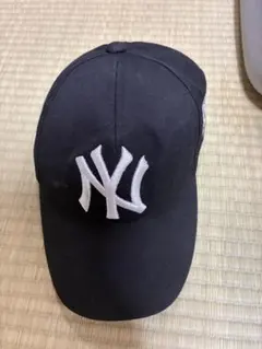 NY ベースボールキャップ ブラック 刺繍