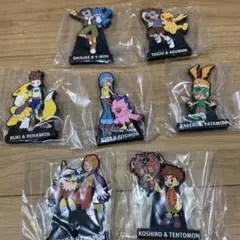 一番くじ デジモン -光と闇の衝突- G賞 ラバースタンド 6種 セット ☆