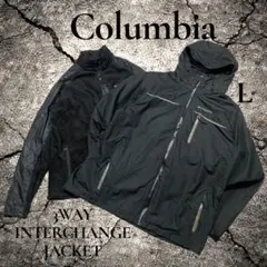 美品 【COLUMBIA】コロンビア 3WAY マウンテンジャケット ブラック