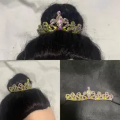 クリスタル装飾のティアラ
