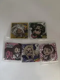 ヒロアカ　ウエハース　シール　5枚セット