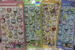 ちいかわ　ウォーターシール　４枚セット