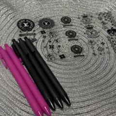 LVステッカー ペンセット ペンラ ギャルベティ ハーフカプラ MOBB クロム
