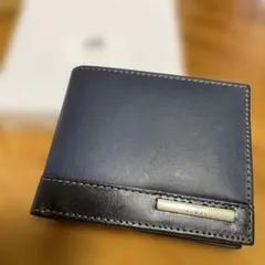 KANSAI YAMAMOTO 二つ折り財布 ネイビーのサムネイル