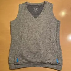 アディダスadidasゴルフ　杢調ベスト S/P