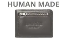 HUMAN MADE Leather Wallet "Gray"のサムネイル