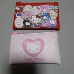 シークレットミニフラットポーチ キティ