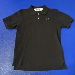 PLAY Comme des Garçons ブラックポロシャツ M - メルカリ