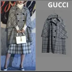 希少カラー GUCCI ポンチョ 男女兼用 2025年最新】グッチ ポンチョの人気アイテム - メルカリ