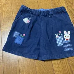 新品】ミキハウス プチうさこ刺繍 さくらんぼ ショートパンツ 100 
