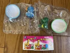 たべっ子どうぶつ ティータイムパーティーフィギュア 2種セット　ワニ　ゾウ