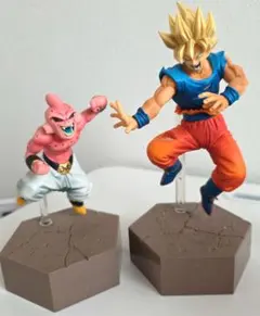 ドラゴンボール 孫悟空 魔人ブウ フィギュアセット