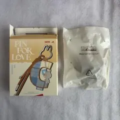PIN FOR LOVE ラブブ アルファベット イニシャル チャーム （L】