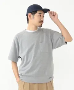 LOOPWHEELER BEAMS グレー Tシャツ M