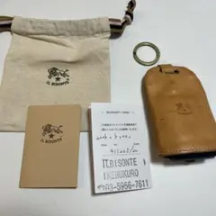 IL BISONTE キーケース ヌメ革