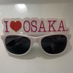 即購入⭕️I LOVE OSAKA サングラス ピンク