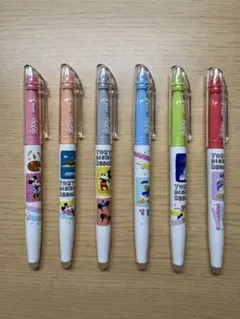 ディズニー　フリクション 蛍光ペン　ラインマーカーセット 6本入り