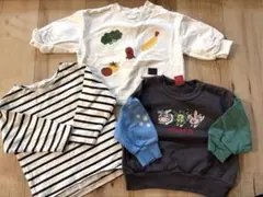 バースデイ futafuta トレーナー3枚 ミニボーロ おにぎり