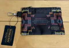 PENDLETON 新品　リップストップミニマルチケース　　ブラック　①