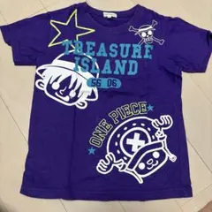 ONE PIECE 3can4on 紫色 Tシャツ 120サイズ