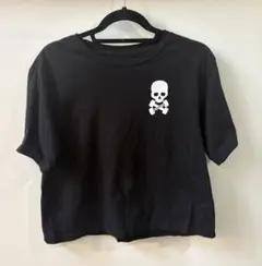 ジャザサイズ スカルデザイン Tシャツ 黒