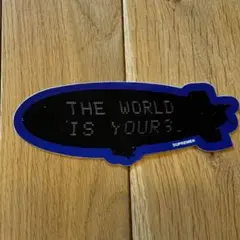 SUPREME Scarface THE WORLD IS YOURS